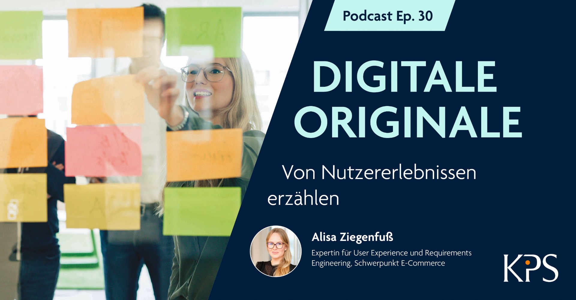 Podcast DIGITALE ORIGINALE – Von Nutzererlebnissen erzählen, mit Alisa Ziegenfuß