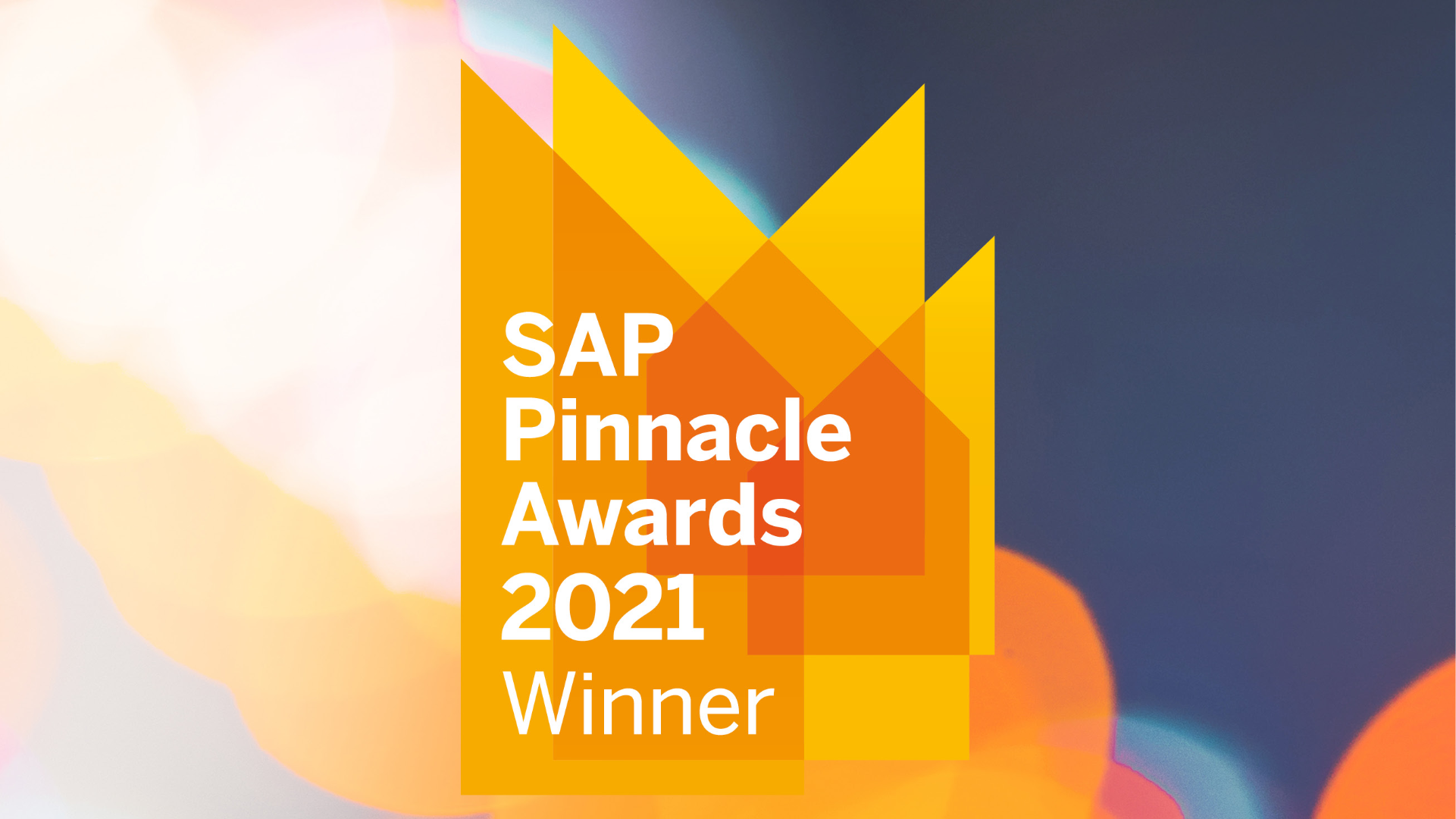 Logo des SAP Pinnacle Awards 2021 für Customer Experience