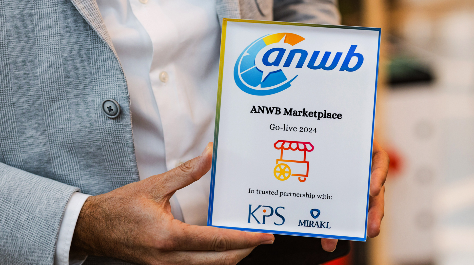 Token of launching the new ANWB marketplace